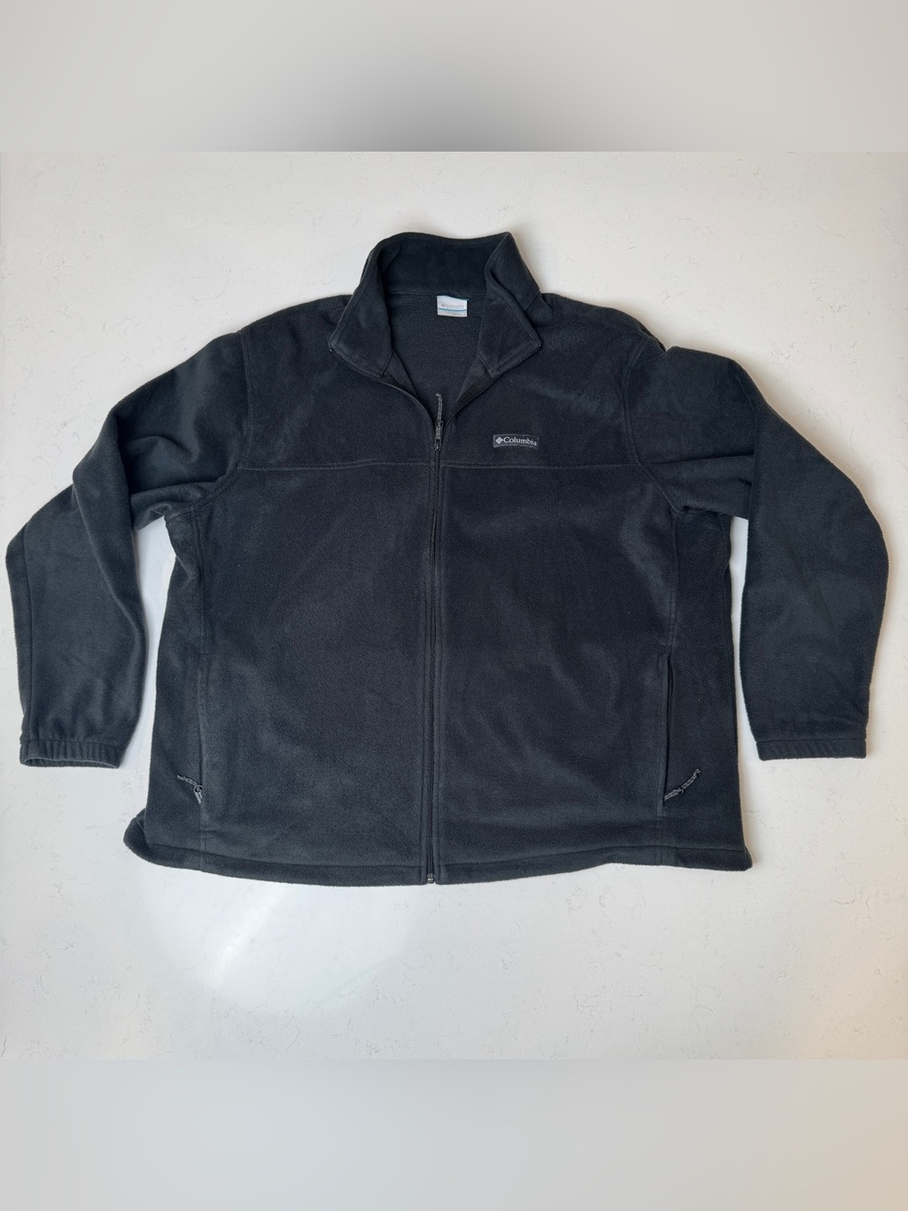 Columbia Black Men's Full-Zip Fleece Jacket